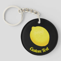 Lemon Keychain