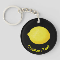 Lemon Keychain