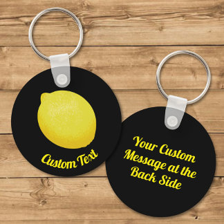 Lemon Keychain
