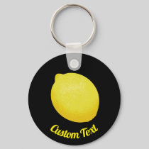 Lemon Keychain