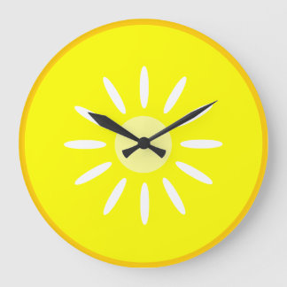 Lemon Large Clock