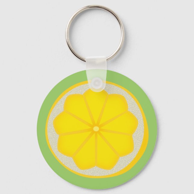 lemon lemon keychain (Front)