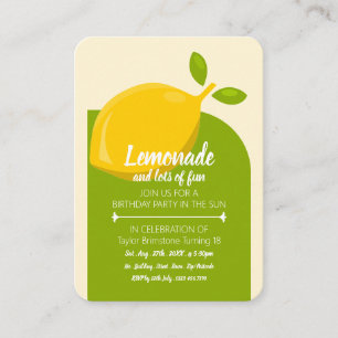 Lemon, Lemonade & Lots of Fun Handout Tickets