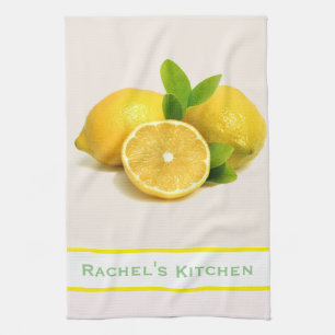 Lemon Lemons Kitchen Towels Towel
