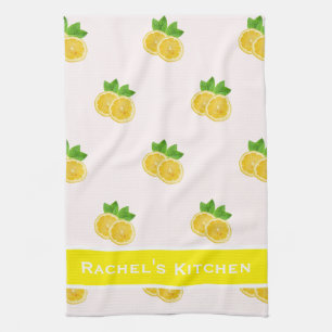 Lemon Lemons Kitchen Towels Towel