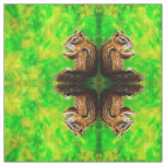 Lemon Lime Chipmunk Fabric