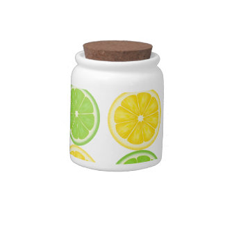 Lemon Lime Citrus Cookie Jar