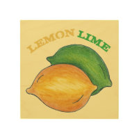 Lemon Lime Citrus Fruit Cooking Kitchen Food Gift