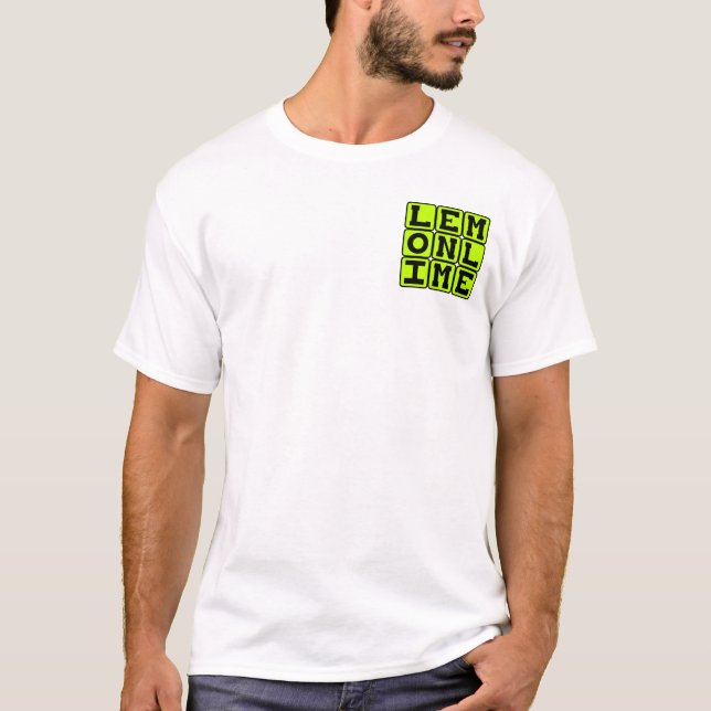 Lemon Lime, Color T-Shirt (Front)