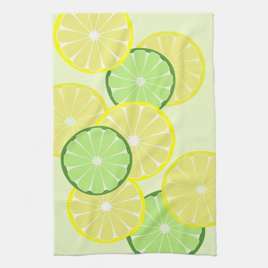 Lemon Lime Kitchen Towel Gift (Vertical)