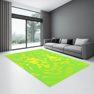 Lemon Lime large indoor area rug