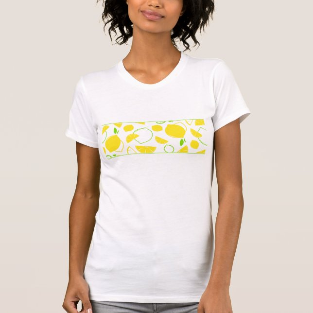 Lemon Lime Retro T-Shirt (Front)