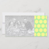 Lemon Lime Sherbet Polka Dots (Front)