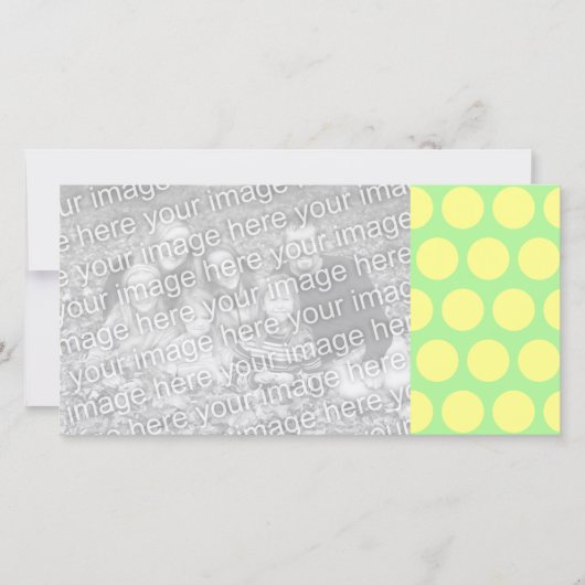 Lemon Lime Sherbet Polka Dots (Front)