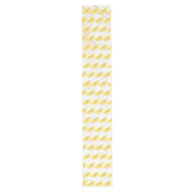 Lemon Long Table Runner (Front)
