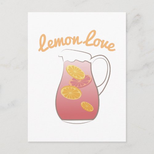 Lemon Love Postcard