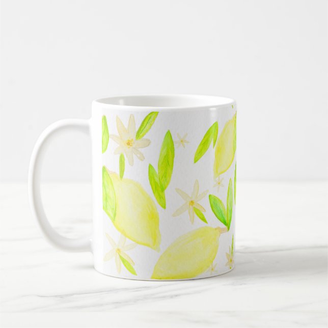 Lemon Lovely Mug (Left)