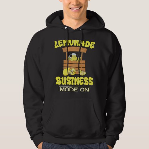 Lemon Lover Business Mode On Lemon Juice Lemonade  Hoodie