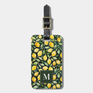 Lemon Luggage Tag