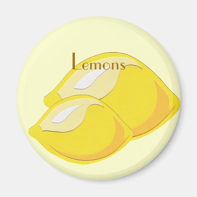 Lemon Magnet (Front)