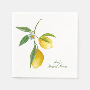Lemon Main Squeeze Paper Napkins