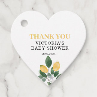 Lemon Mama's main Squeeze Baby Shower Favor Tags