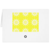 Lemon Mandala Cards (Back Horizontal)