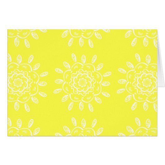 Lemon Mandala Cards (Front Horizontal)