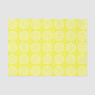 Lemon Mandala Tissue Paper