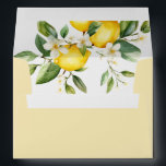 Lemon mediterranean citrus invitation 5x7 envelope<br><div class="desc">Lemon mediterranean citrus invitation 5x7 envelope 
Matching items available.</div>