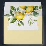 Lemon mediterranean citrus invitation 5x7 envelope<br><div class="desc">Lemon mediterranean citrus invitation 5x7 envelope 
Matching items available.</div>