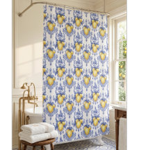 Lemon Mediterranean Citrus Pattern