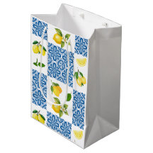 Lemon Mediterranean French Country Tile Pattern