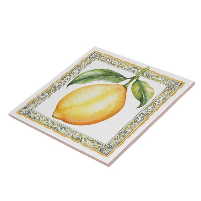 Lemon Mediterranean Tiles (Side)