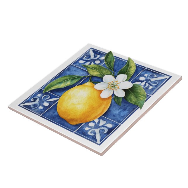 Lemon Mediterranean Tiles (Side)