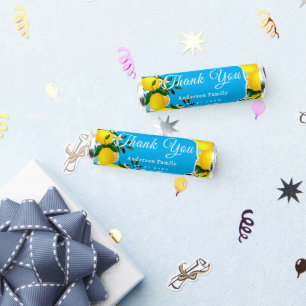 Lemon Mediterranean Tiles Blue Breath Savers® Mints