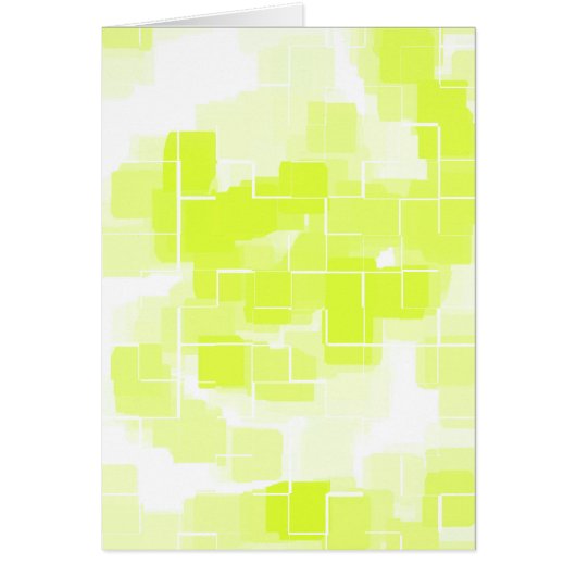 "Lemon Meringue" Geometric Art Cards (Front)