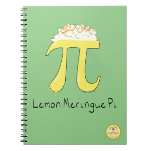 Lemon Meringue Pi Cute Math Pi Day Notebook