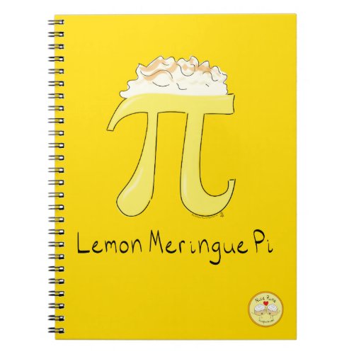 Lemon Meringue Pi Cute Math Pi Day Notebook