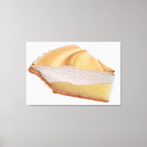 Lemon Meringue Pie Canvas Print