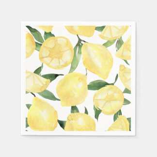 Lemon Napkins Main Squeeze Bridal Shower