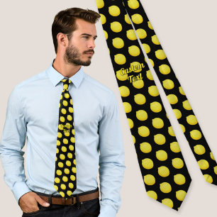 Lemon Neck Tie