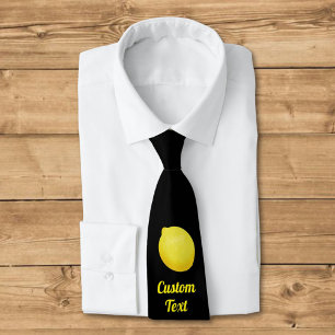 Lemon Neck Tie