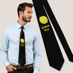 Lemon Neck Tie