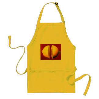 lemon on apron