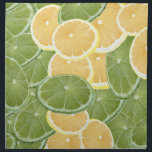 Lemon or Lime Cloth Napkin<br><div class="desc">design by h scott cushing</div>