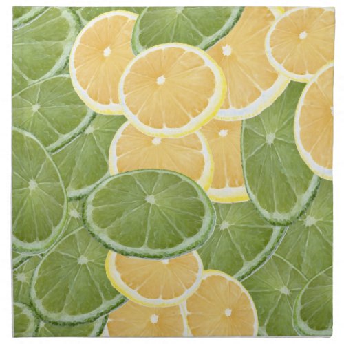 Lemon or Lime Cloth Napkin
