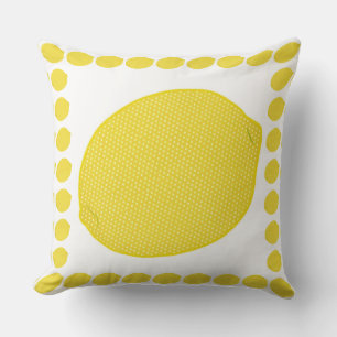 Lemon or Lime Throw Pillow
