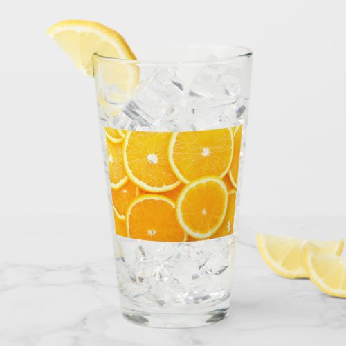 lemon orange citrus glass