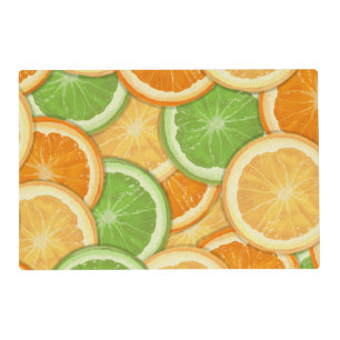 Lemon Orange Slices Placemat